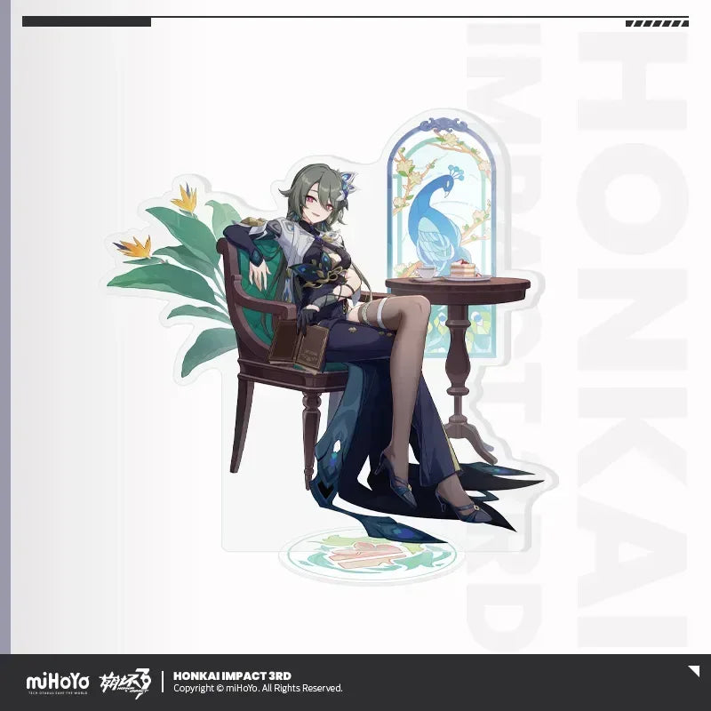 Honkai Impact 3rd Stigmata Series Acrylic Stand Vol.2 Vita: Photography ACG Go Anime www.acg-go.com Coralie, Helia, Honkai Impact 3rd, Seele, Senadina, Songque, Thelema, Theresa, Vita