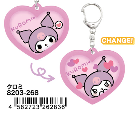 Sanrio Characters MeloMelo Series Changeable Pendant