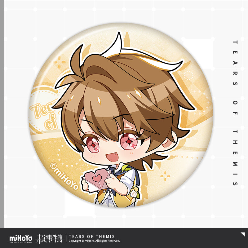 Dream Island Invitation Series Chibi Tinplate Badge