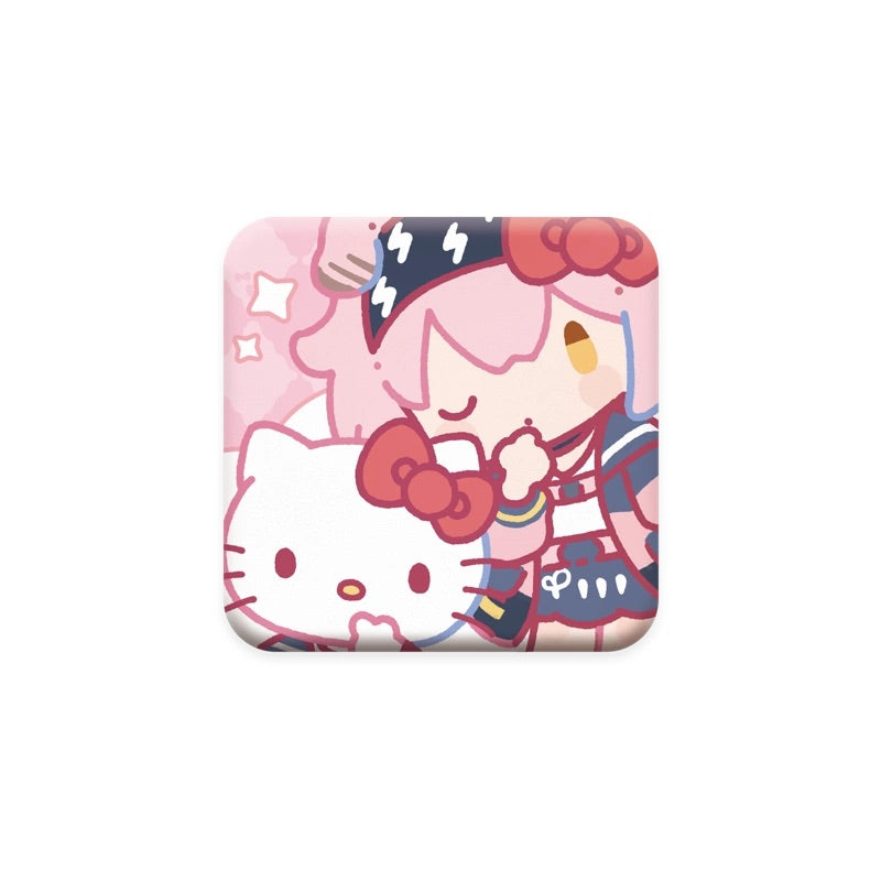 Arknights x Sanrio PU Badge