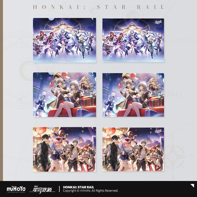 Honkai: Star Rail Folder Poster Set