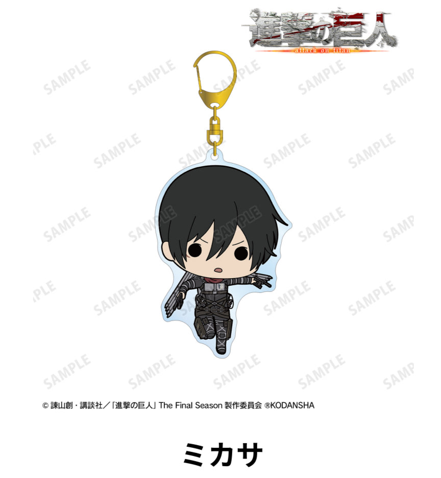 Attack on Titan TINY BIG Acrylic Keychain