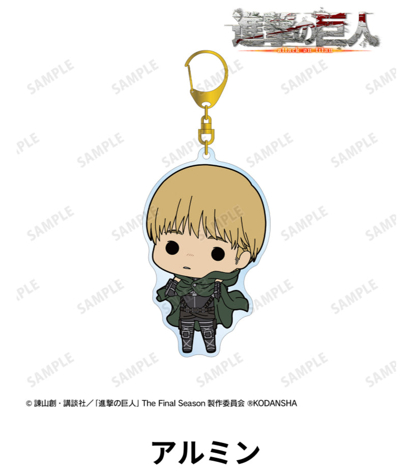 Attack on Titan TINY BIG Acrylic Keychain