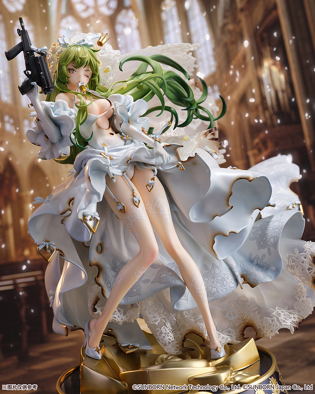 Girls' Frontline M950A The Warbler and the Rose -Wounded Ver.- 1/7 Figure