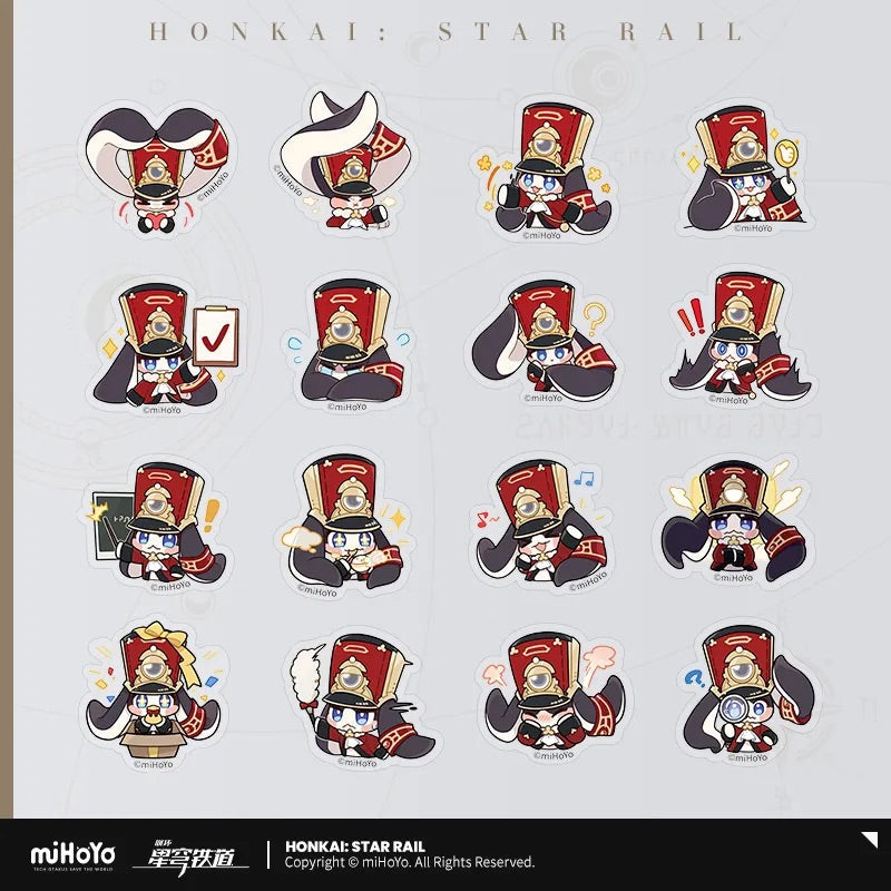 Pom-Pom Exhibition Series Chibi Sticker Box