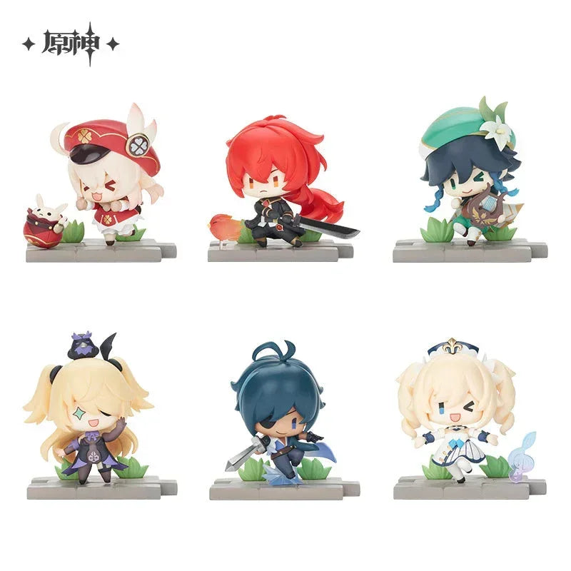 Genshin Impact Battlefield Heroes Mondstadt Mystery Box Whole Box ACG Go Anime www.acg-go.com Barbara, Diluc, Fischl, Genshin Impact, Kaeya, Klee, Mystery Box, Venti