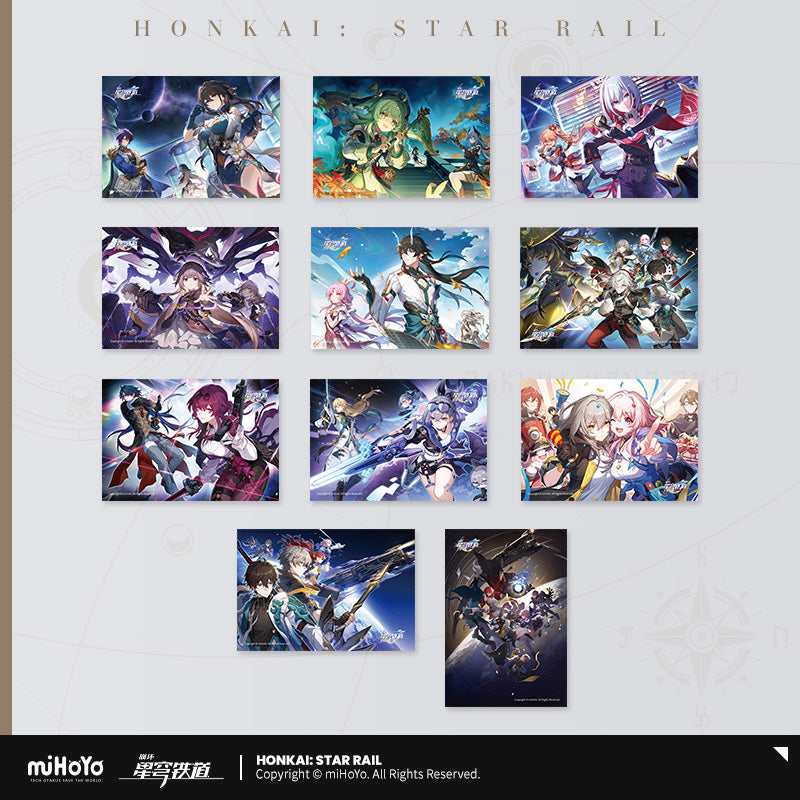 Interstellar Journey Series Postcards Set