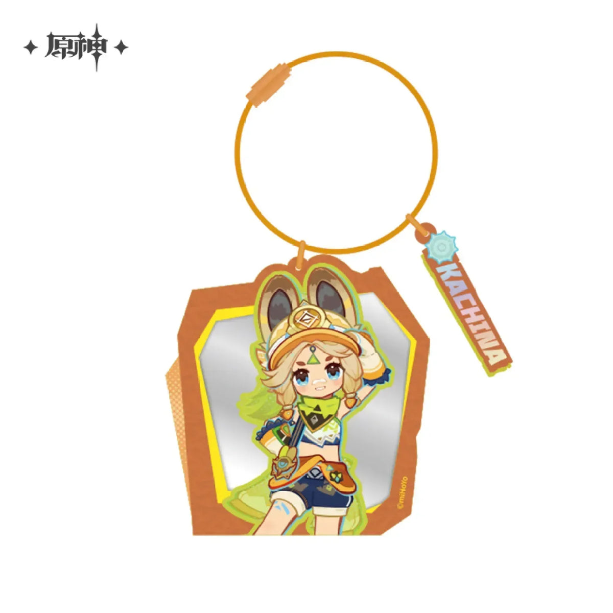 Genshin Impact Natlan! A New Adventure Series Merch Hanging Mirror - Kachina ACG Go Anime www.acg-go.com Art Decor, Badge, Household, Kachina, Kinich, Mualani, Pendant & Keychain, Ticket
