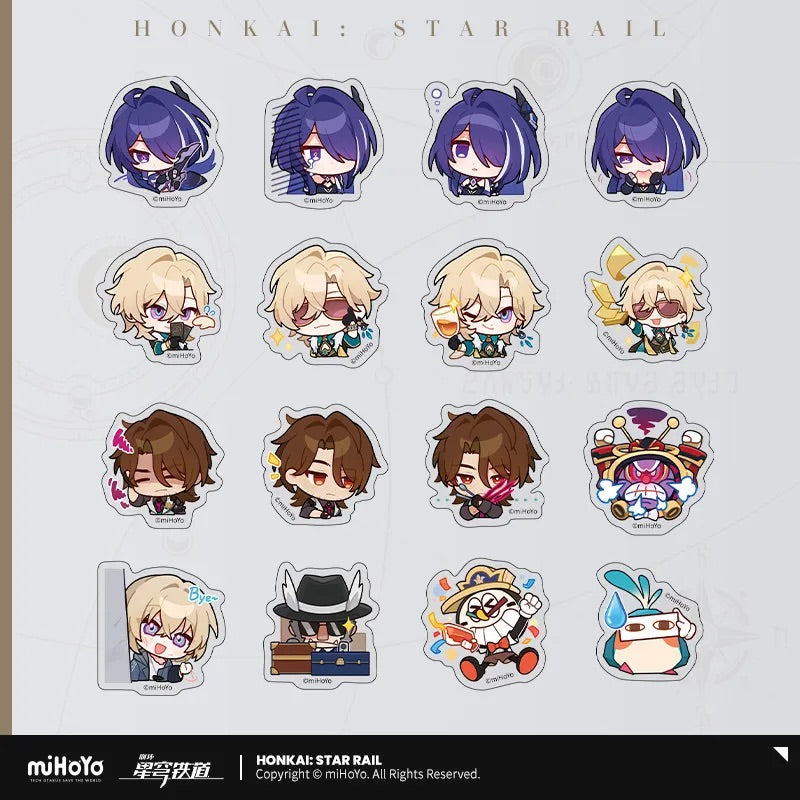 Pom-Pom Exhibition Series Chibi Sticker Box