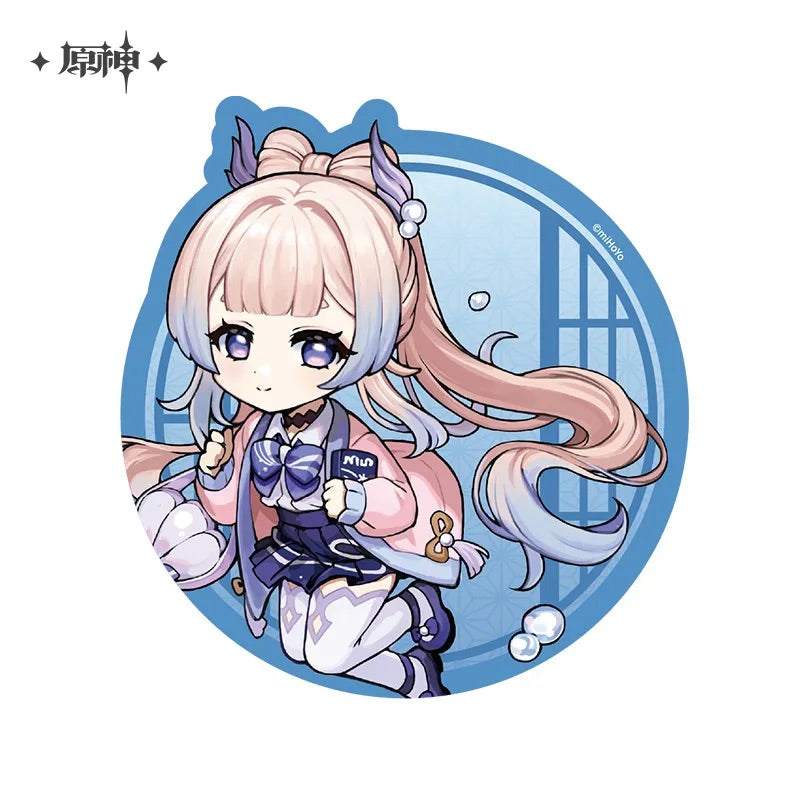 Court of Outing Chibi Character Series Mousepad