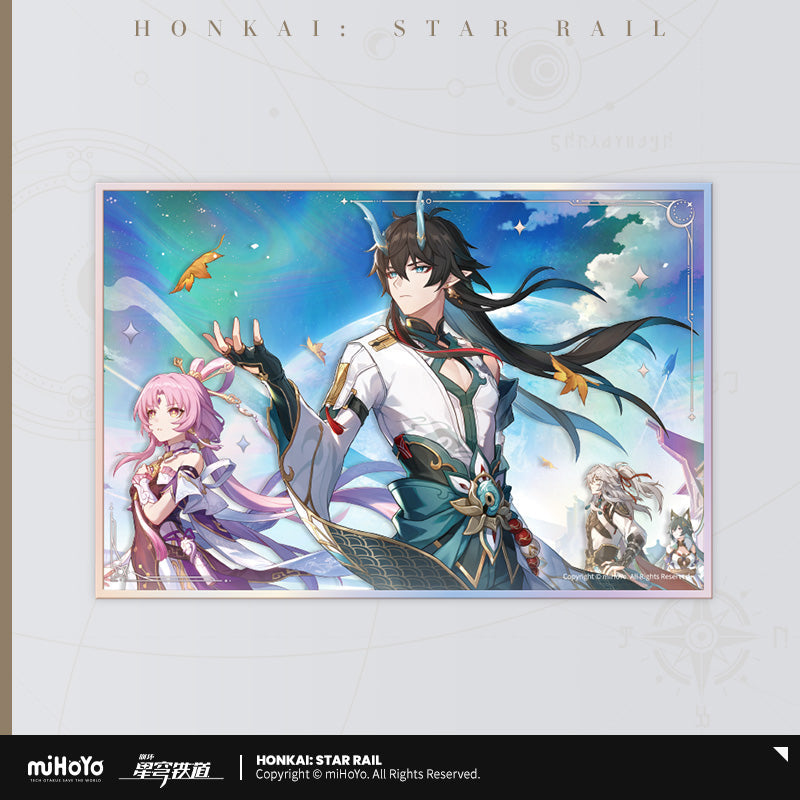 Interstellar Journey Series Acrylic Shikishi Cardboard