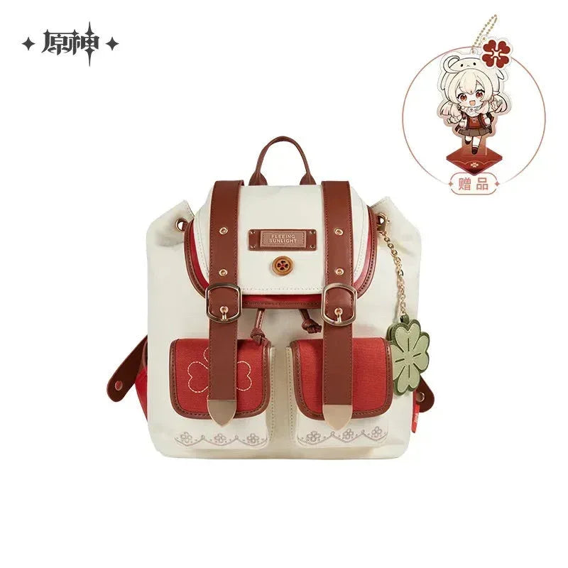 Genshin Impact Klee Theme Impression Series Backpack Beige Medium Size ACG Go Anime www.acg-go.com Apparel, Klee