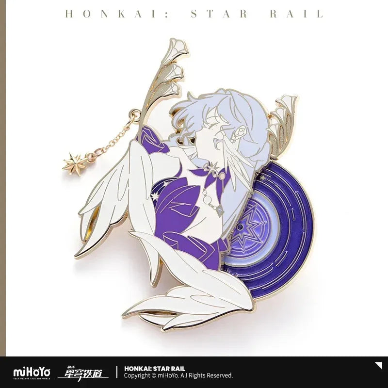 Robin Theme Impression Series Metal Badge Honkai: Star Rail Badge ACG Go Anime www.acg-go.com Badge, Robin