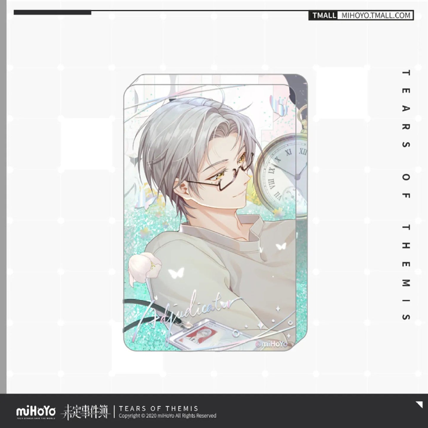 Hua Yu Series Glitter Quicksand Acrylic Block