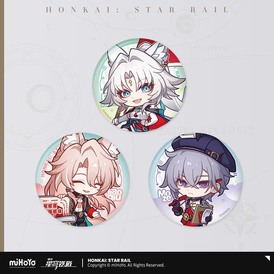 Honkai: Star Rail x KFC 2025 Series Chibi Artwork Tinplate Badge