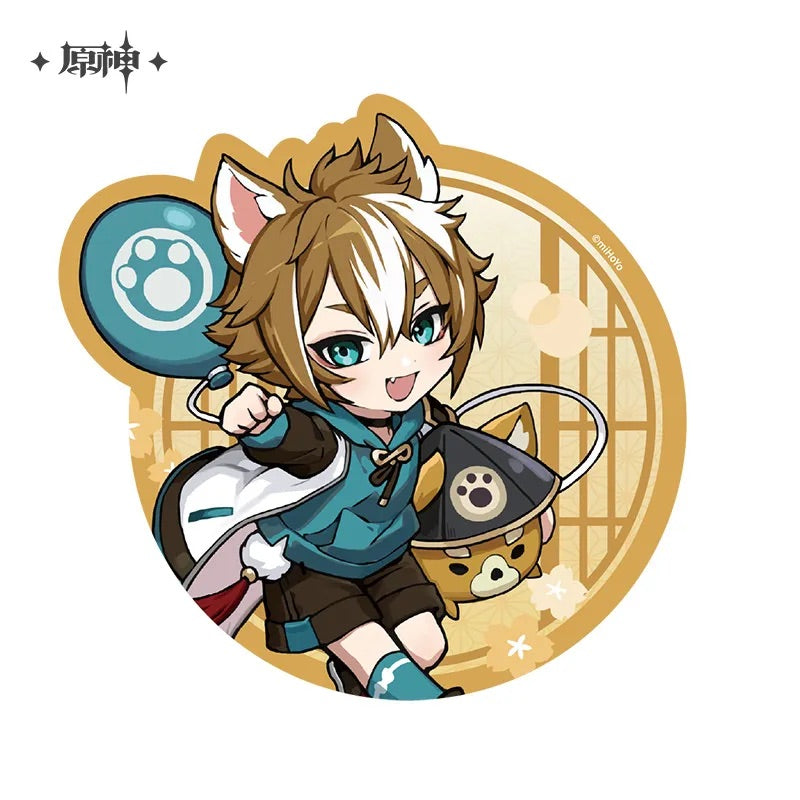 Court of Outing Chibi Character Series Mousepad