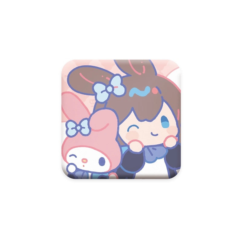 Arknights x Sanrio PU Badge