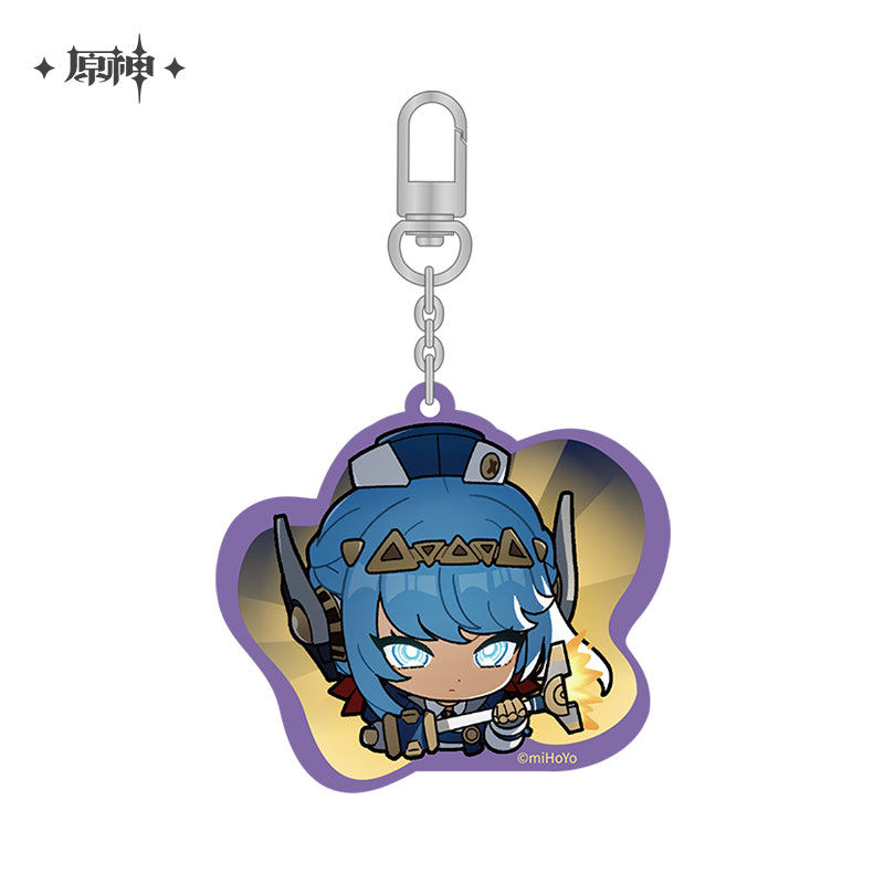 Nod-Krai Chibi Emojis Series Acrylic Keychain
