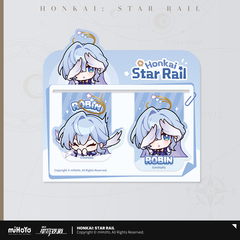 Pom-Pom Exhibition Series Soft Magnetic Bookmark Set