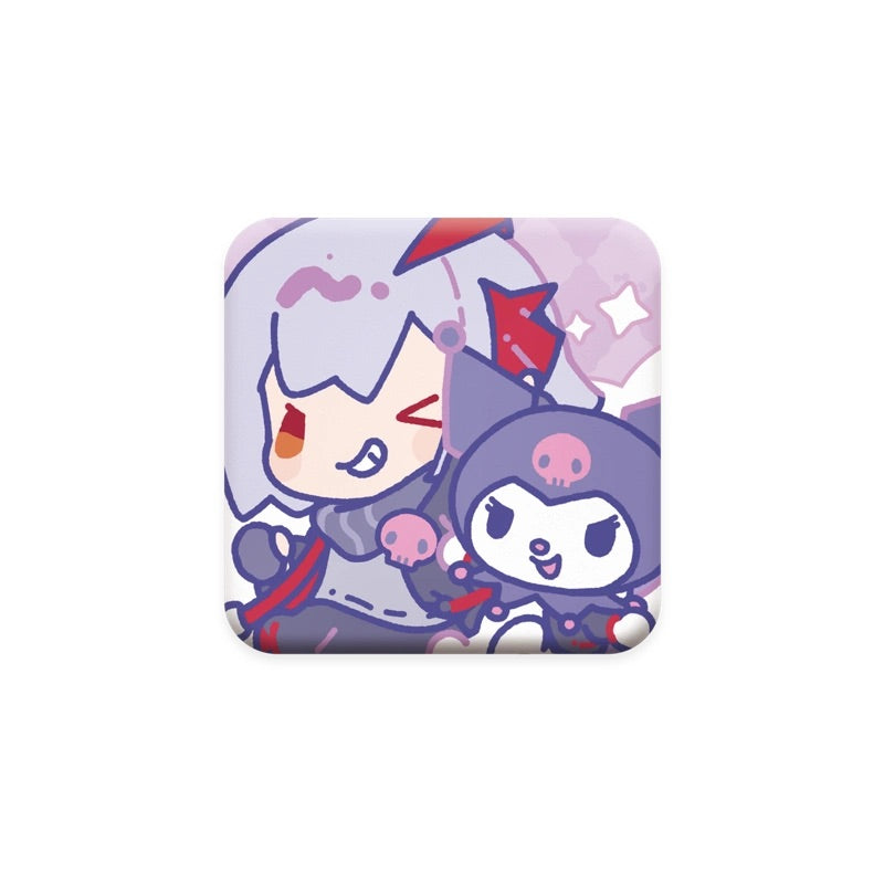 Arknights x Sanrio PU Badge