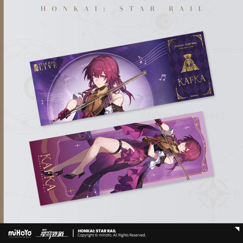 LIVE Series Laser Collectible Tickets