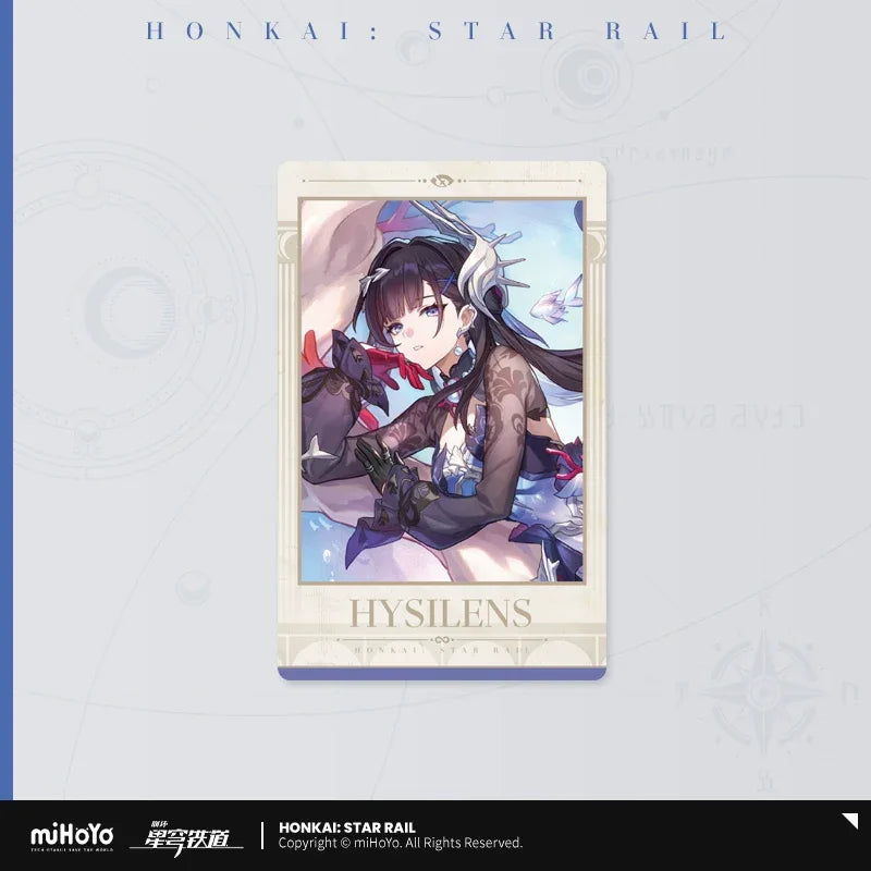 Hysilens Polaroid Light Cone Gift Card Set A Honkai: Star Rail Not For Sale ACG Go Anime www.acg-go.com Cardboard, Freebie, Hysilens, Polaroid