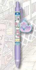 Sanrio Characters Onsen Series Ballpoint Pen With Acrylic Parts