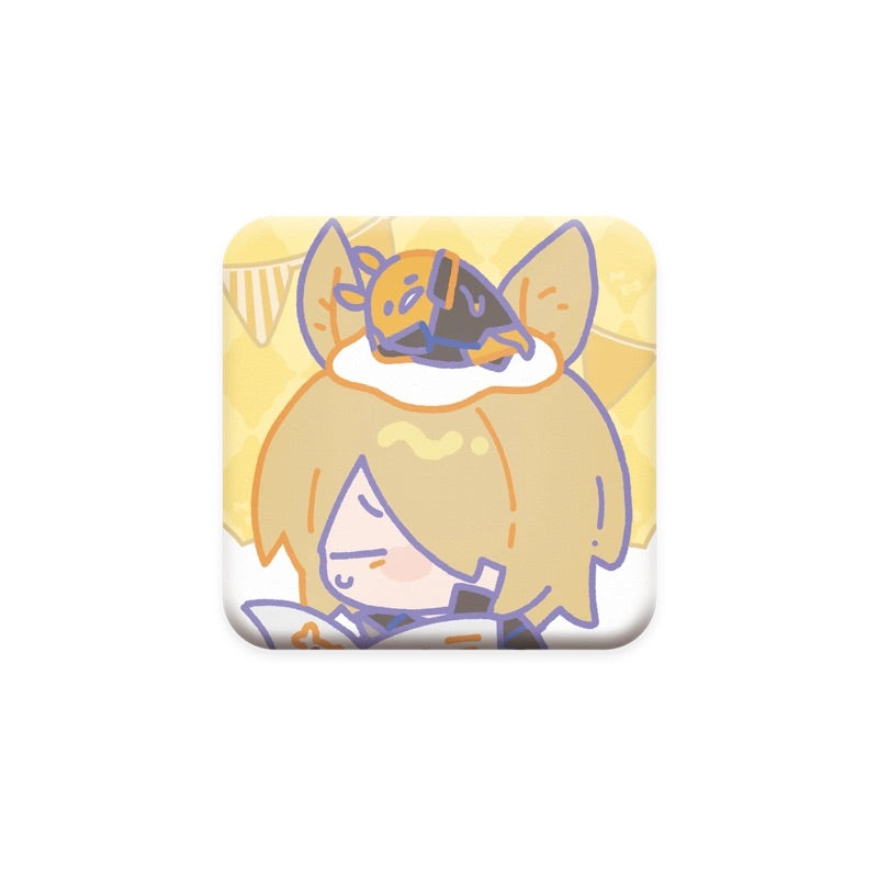 Arknights x Sanrio PU Badge