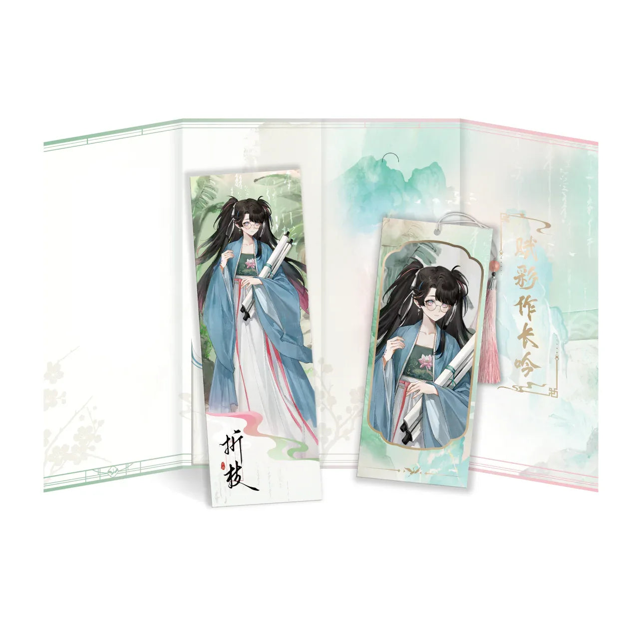 Dreaming of the Mountains and Rivers Series Booklet Set Wuthering Waves Zhezhi ACG Go Anime www.acg-go.com Art Decor, Jinhsi, Jiyan, Qiuyuan, Zhezhi