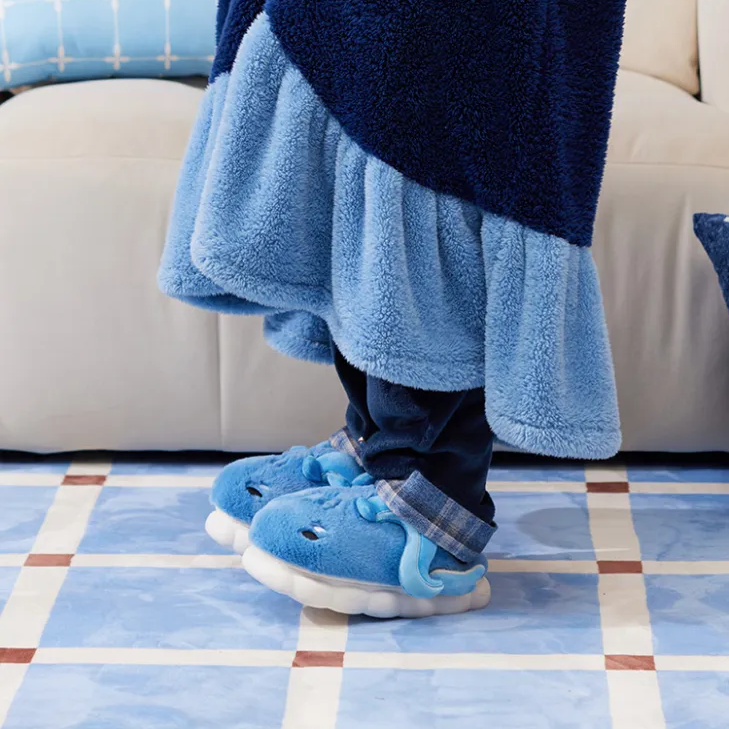 Neuvillette Theme Impression Series Fluffy House Slippers