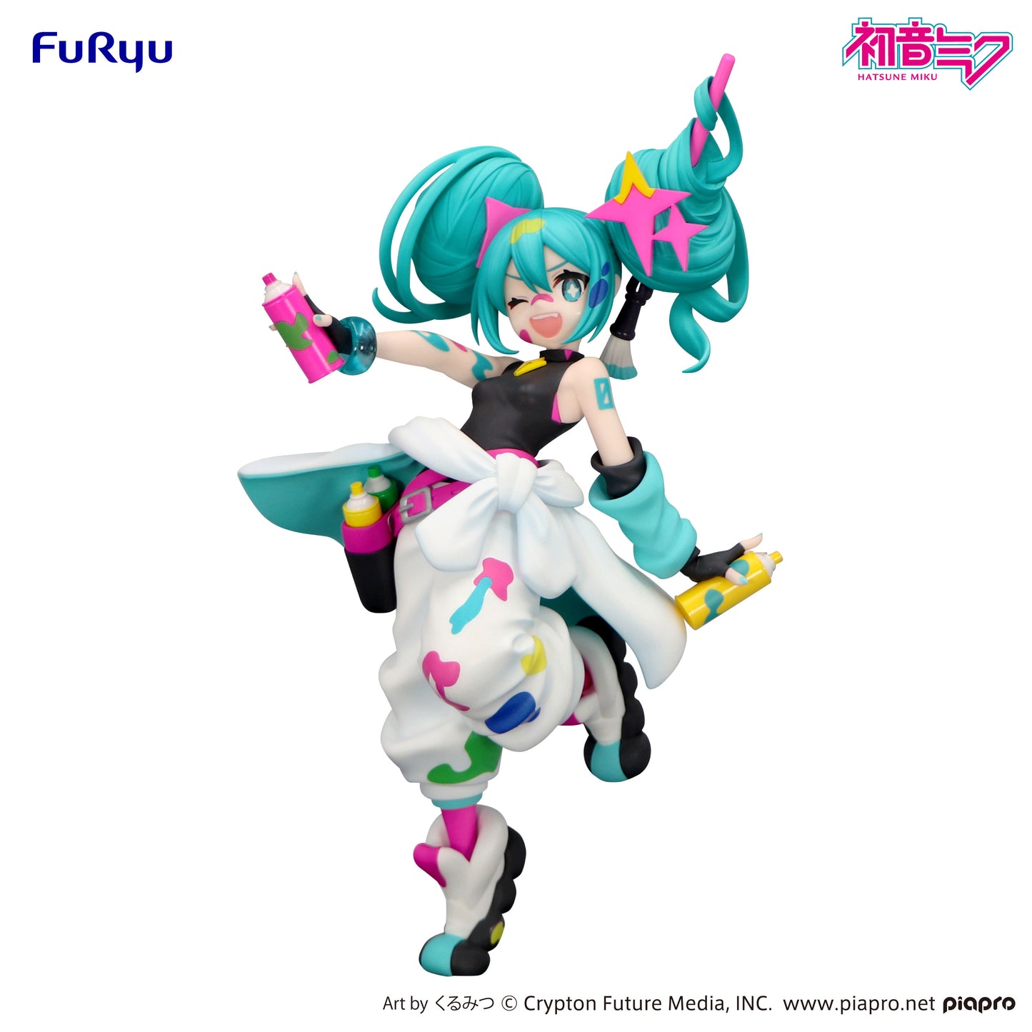 Hatsune Miku Trio-Try-iT Series Paint Girl Ver. Figure