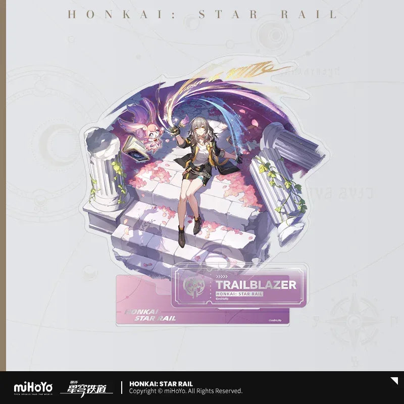 Honkai: Star Rail The Remembrance Character Warp Artwork Acrylic Stand Female Trailblazer ACG Go Anime www.acg-go.com Aglaea, Castorice, Evernight, Hyacine, Stand