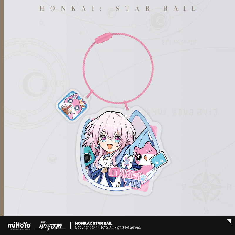 Little Cat Series Acrylic Keychain