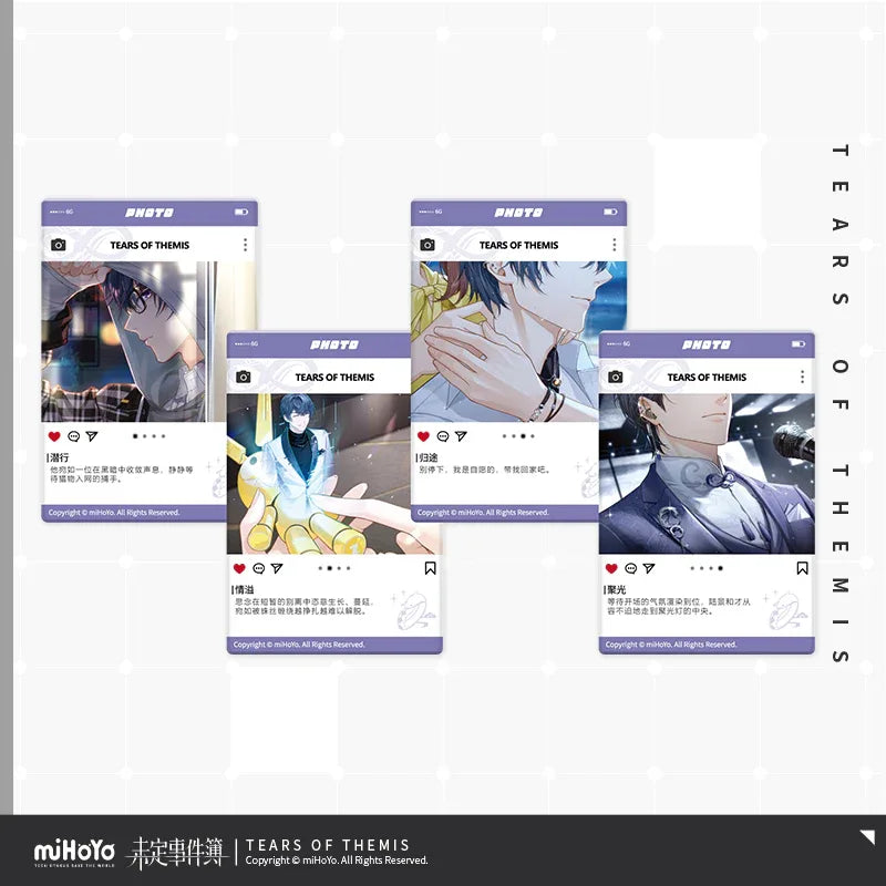 Tears of Themis Collection Series Freeze Frame CG Acrylic Phase Card Vol.8 Marius Von Hagen ACG Go Anime www.acg-go.com Art Decor, Artem Wing, Luke Pearce, Marius von Hagen, Vyn Richter