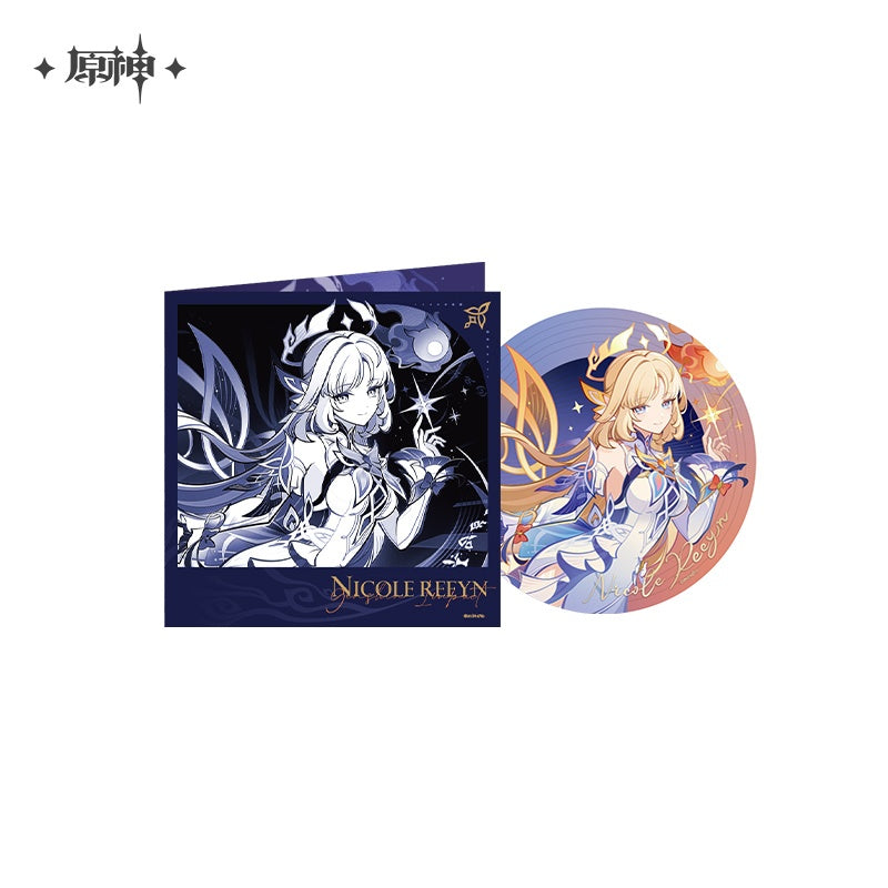 Genshin Impact The Silent "Mage" Nicole Themed Portable Over-Ear Headphones Gift Box