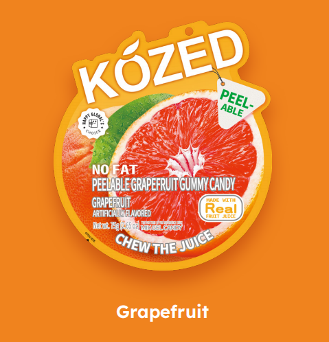 Kózed Peelable Gummy Candy (8 Flavors)