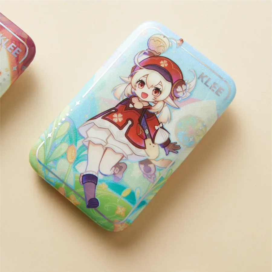 Genshin Impact x Wanda Film "Magic Screen Journey: A Date with Light and Shadow" Square Pin Badge Klee - D ACG Go Anime www.acg-go.com Badge, Genshin Impact, Klee