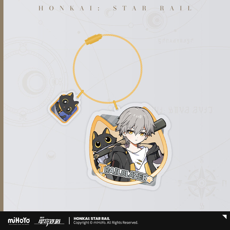 Little Cat Series Acrylic Keychain