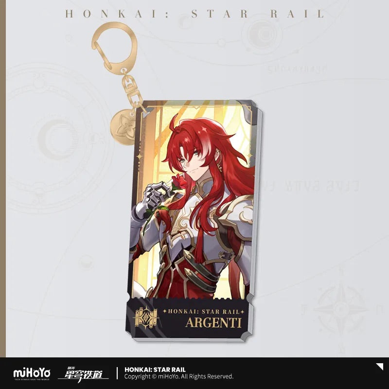 The Erudition Character Warp Artwork Acrylic Keychain