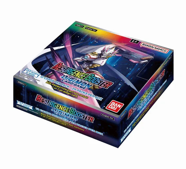 Card Game (TCG): Resurgence Booster Display (RB01) Digimon All Packs (12 pc) ACG Go Anime www.acg-go.com Digimon, TCG