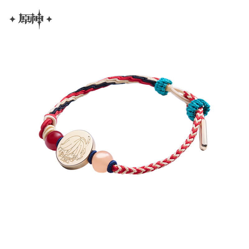 Character Impression Beaded Braided Bracelet