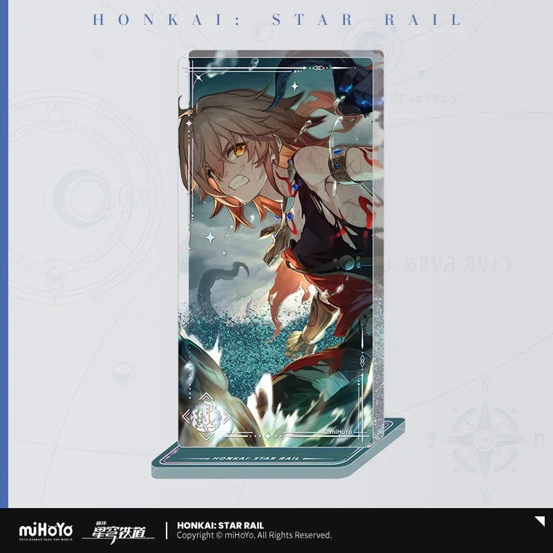 Honkai: Star Rail Light Cone Series Glitter Quicksand Acrylic Block Ornaments A Trail of Bygone Blood ACG Go Anime www.acg-go.com Anaxa, Argenti, Art Decor, Aventurine, Black Swan, Blade, Castorice, Cipher, Dan Heng, Dan Heng ⢠Imbibitor Lunae, Feixiao, Gepard, Himeko, Huohuo, Hyacine, Jing Yuan, Jingliu, Light Cone, Luka, Moze, Mydei, Ruan Mei, Seele, Sparkle, Stand, Tribbie