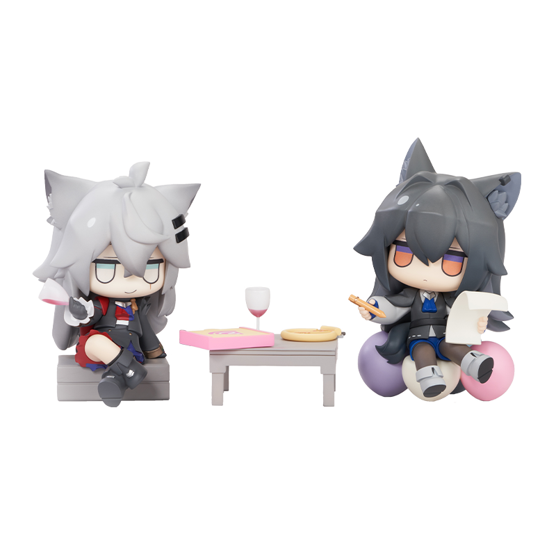 Party Chibiz Series Figure (Lappland the Decadenza, Texas the Omertosa)