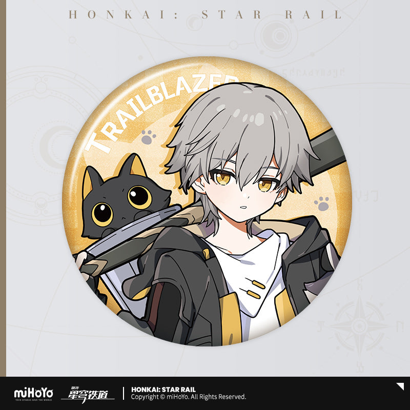 Little Cat Series Tinplate Badge