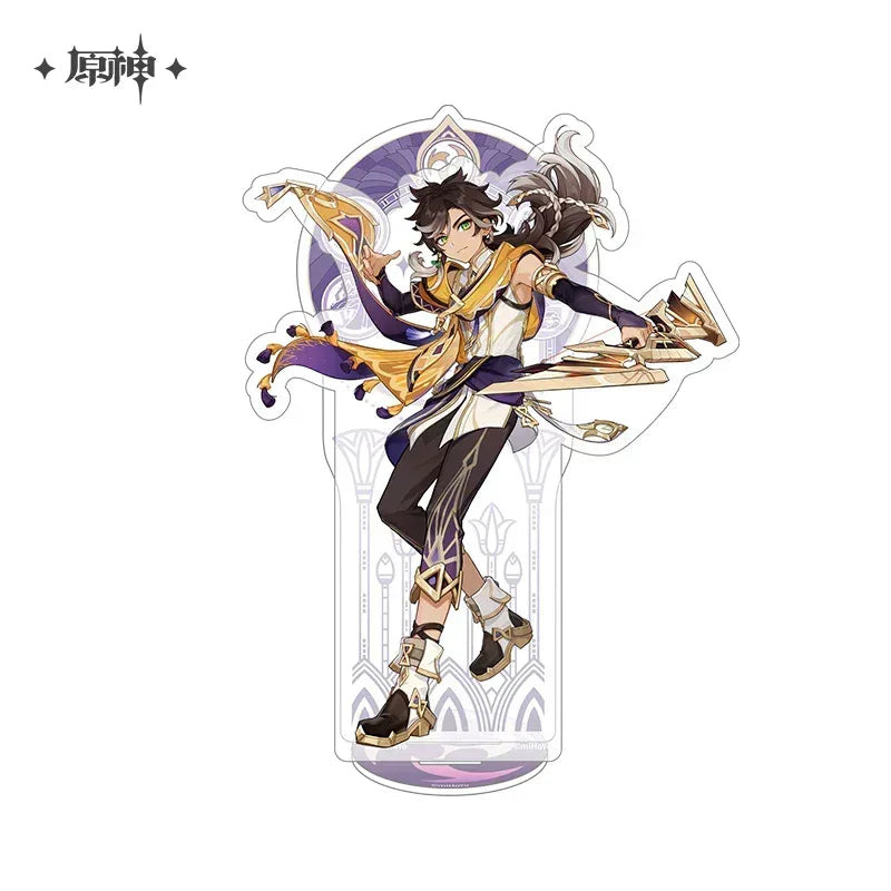 Genshin Impact Sumeru Character Stand Sethos ACG Go Anime www.acg-go.com Alhaitham, Candace, Character Artwork, Collei, Cyno, Dehya, Dori, Faruzan, Kaveh, Layla, Nahida, Nilou, Sethos, Stand, Tighnari, Wanderer