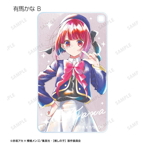 Oshi no Ko Ani-Art aqua Lable Square Acrylic Keychain