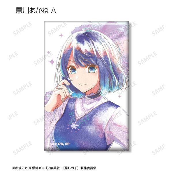 Oshi no Ko Ani-Art aqua Lable Square Can Badge
