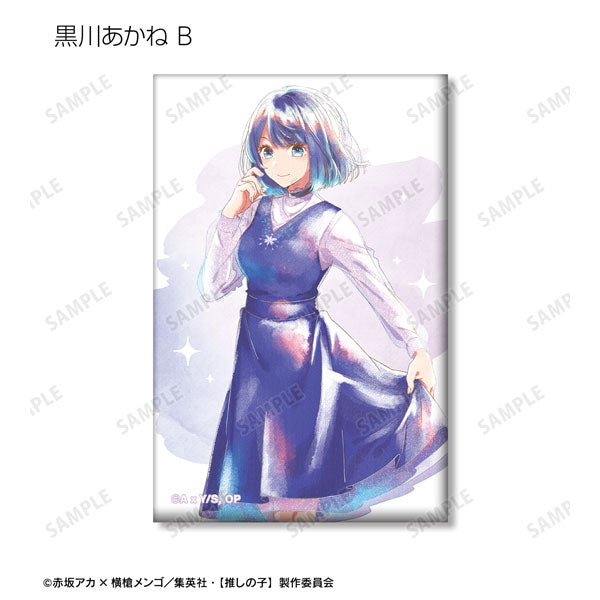 Oshi no Ko Ani-Art aqua Lable Square Can Badge