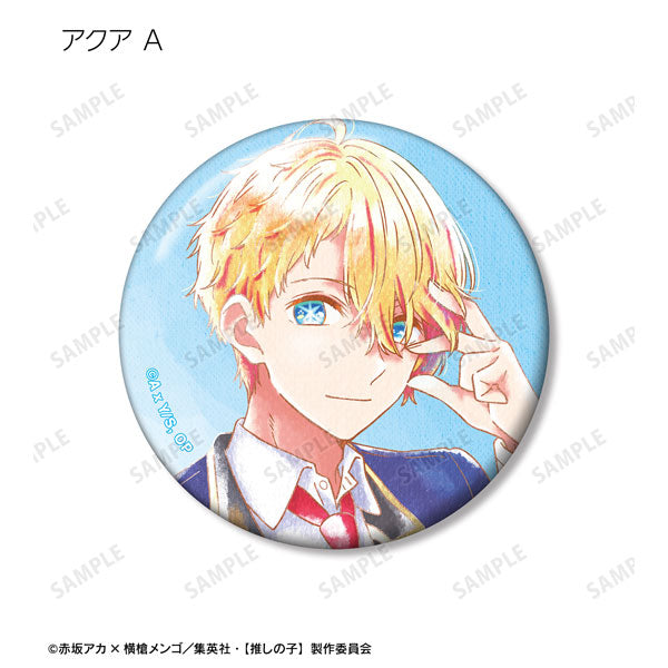 Oshi no Ko Ani-Art aqua Lable Can Badge