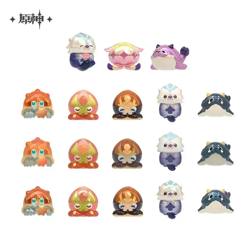 Genshin Impact Fontemer Series Fantastic Creatures Mini Mystery Box Random One ACG Go Anime www.acg-go.com Blubberbeast, Mystery Box